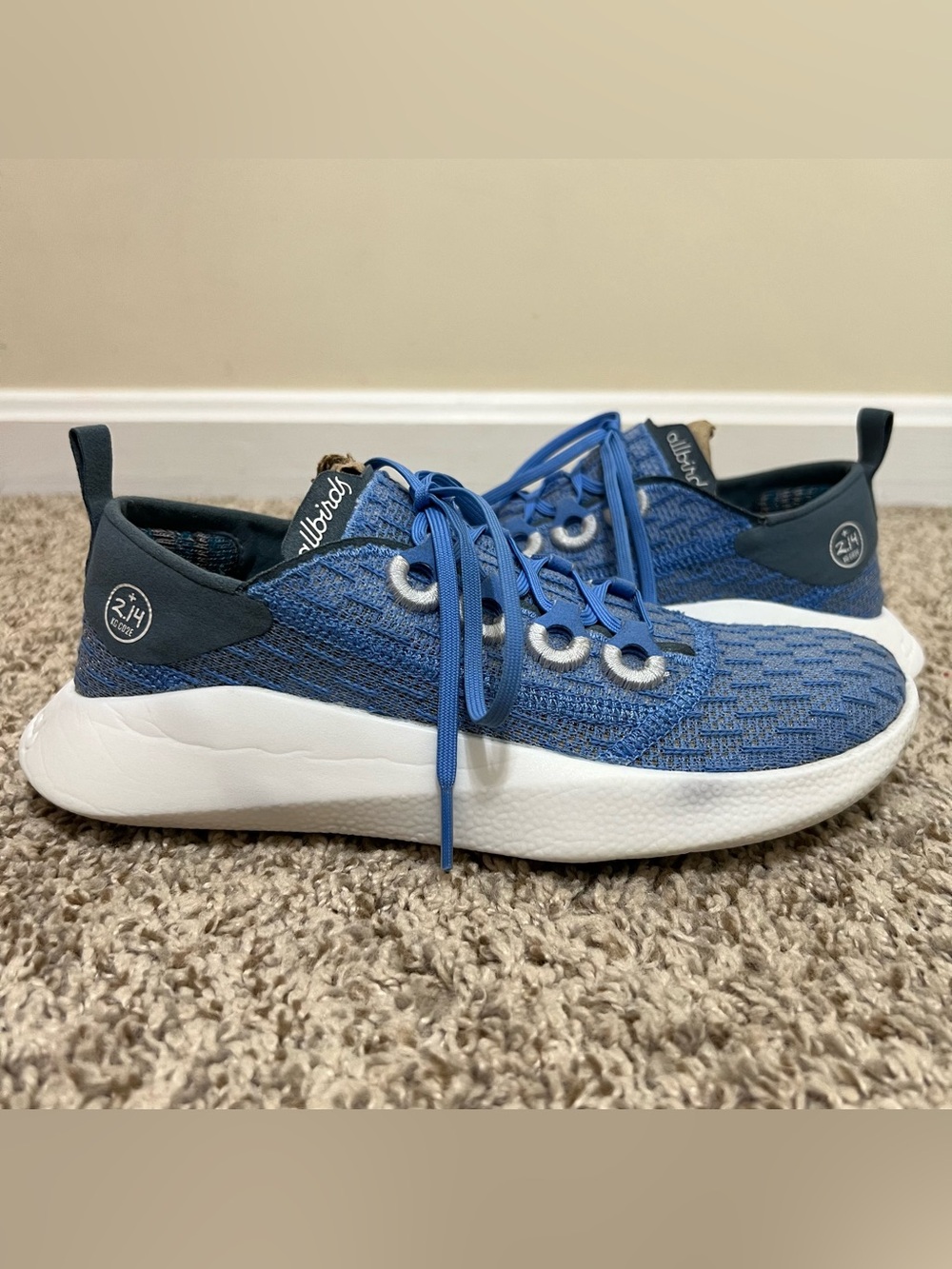 AllBirds Women’s Superlight Trainer Sneakers Azure Blue Size 5.5